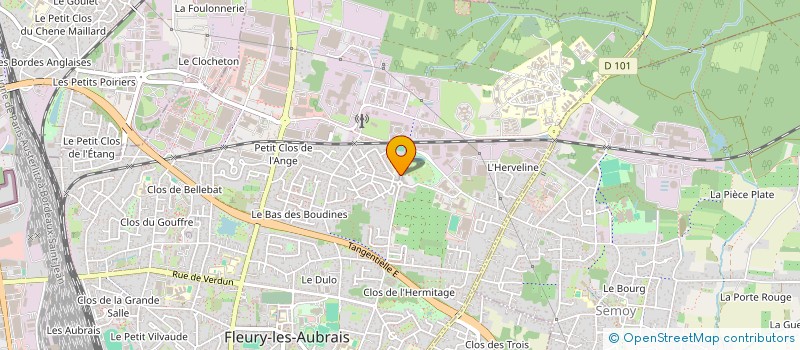localisation de l'entreprise MADAME YULIA KORZHAIEVA à FLEURY-LES-AUBRAIS