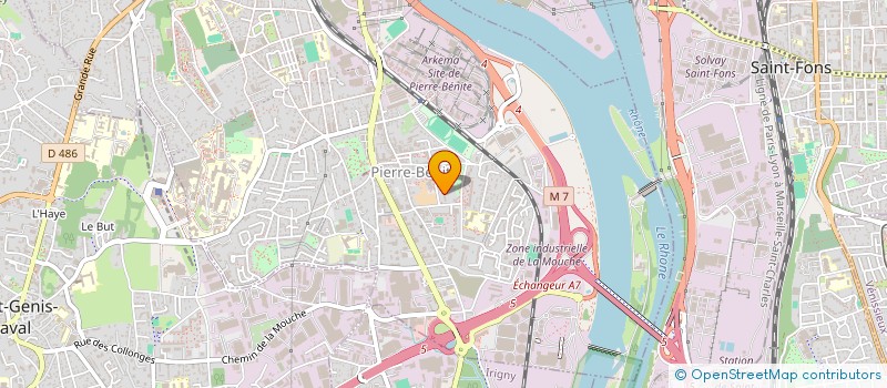 localisation de l'entreprise MADAME YULIA KRASAVINA  OULLINS-PIERRE-BENITE