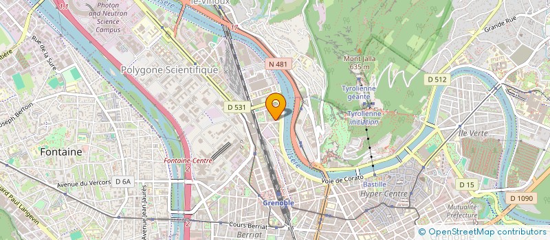 localisation de l'entreprise MADAME YULIA MELIKOVA à GRENOBLE