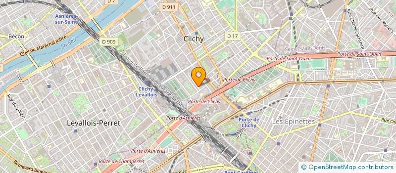 localisation de l'entreprise MADAME YULIA PUKHOVA à CLICHY
