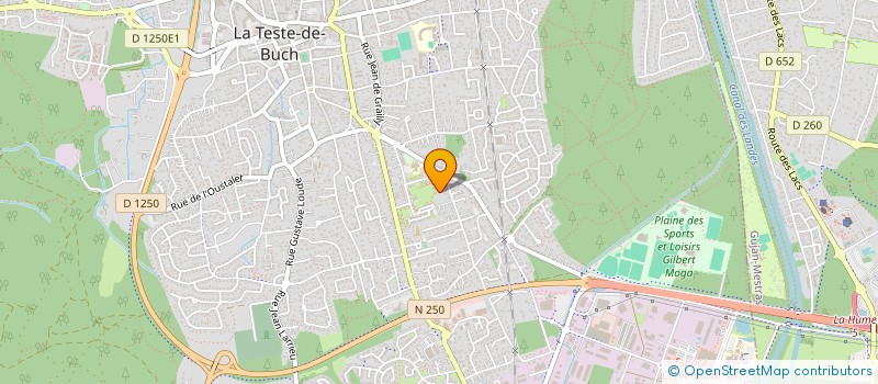 localisation de l'entreprise MADAME YULIA RYABCHUK à LA TESTE-DE-BUCH