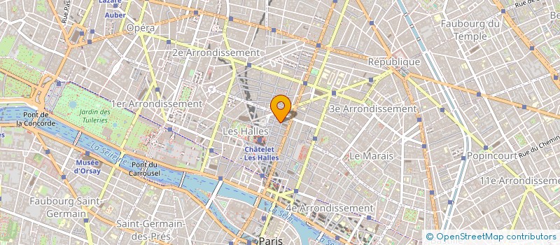 localisation de l'entreprise MADAME YULIA SNEDKOVA à PARIS