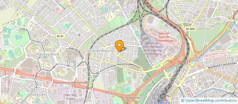 localisation de l'entreprise MADAME YULIIA CHERNYSHOVA à STRASBOURG
