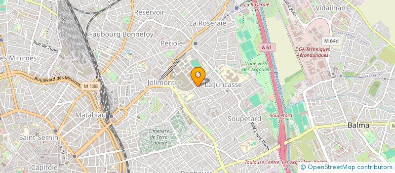 localisation de l'entreprise MADAME YULIIA HALUSHCHAK à TOULOUSE