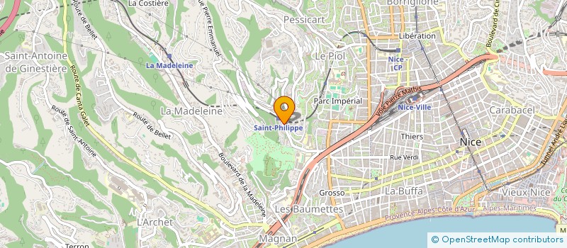 localisation de l'entreprise MADAME YULIIA NIKITIUK à NICE