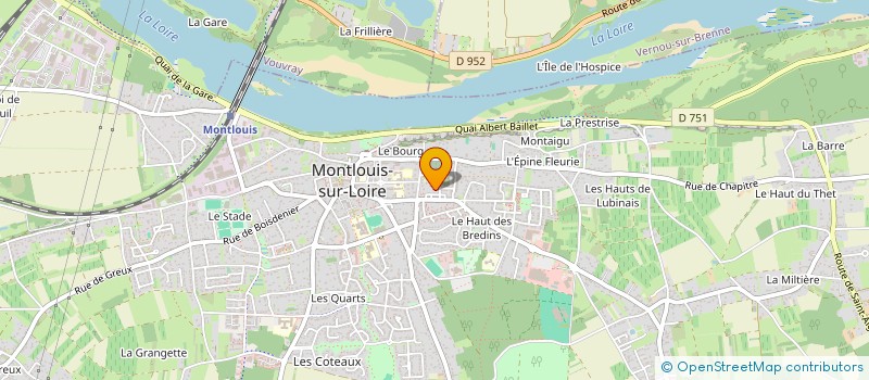 localisation de l'entreprise MADAME YULIIA NOVOSAD  MONTLOUIS-SUR-LOIRE