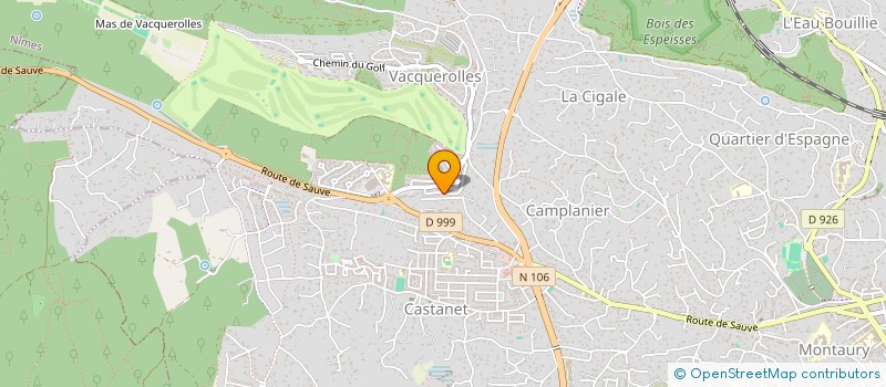 localisation de l'entreprise MADAME YULIIA SAGAN  NIMES