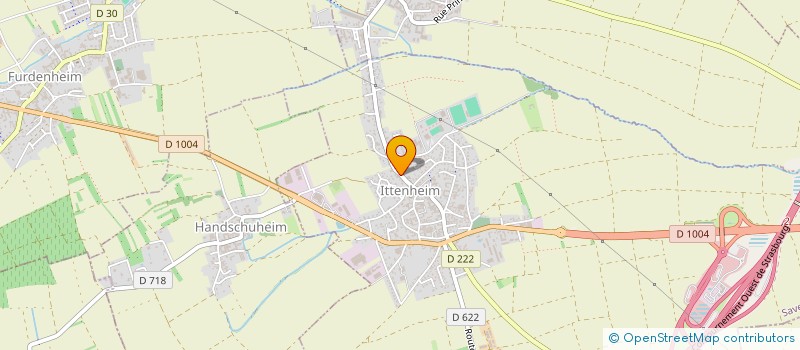 localisation de l'entreprise MADAME YULIIA TKACHENKO  ITTENHEIM