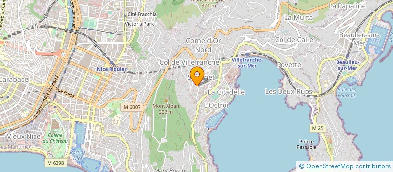 localisation de l'entreprise MADAME YULIIA VOLODINA à VILLEFRANCHE-SUR-MER