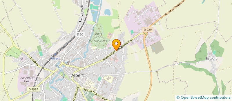 localisation de l'entreprise MADAME YULIYA IVANOVA  ALBERT