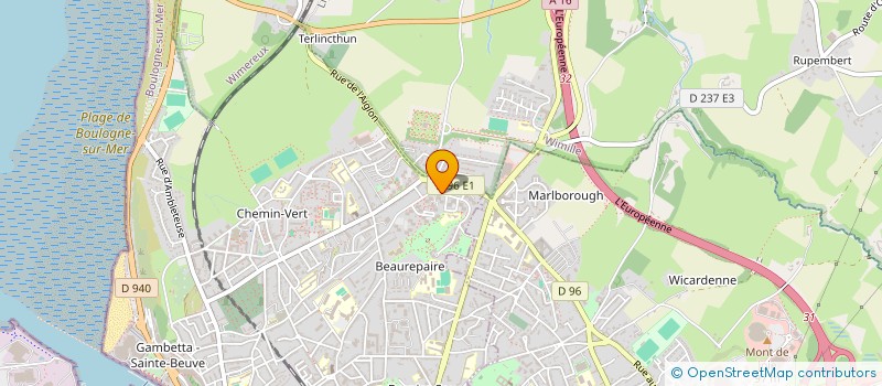 localisation de l'entreprise MADAME YULIYA MELNIKOVA à BOULOGNE-SUR-MER