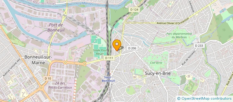 localisation de l'entreprise MADAME YULIYA PAVLOVA  SUCY-EN-BRIE