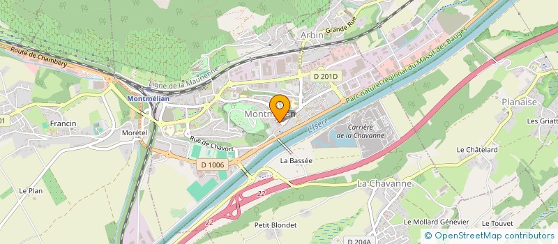 localisation de l'entreprise MADAME YULIYA SHAYTAN à MONTMELIAN