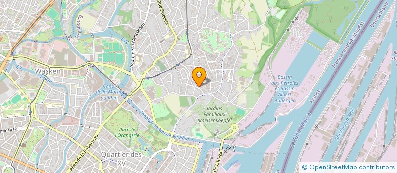 localisation de l'entreprise MADAME YULIYA ZBOROVSKA à STRASBOURG