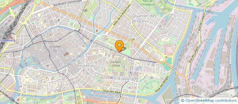 localisation de l'entreprise MADAME YULU GRIFFITH  STRASBOURG