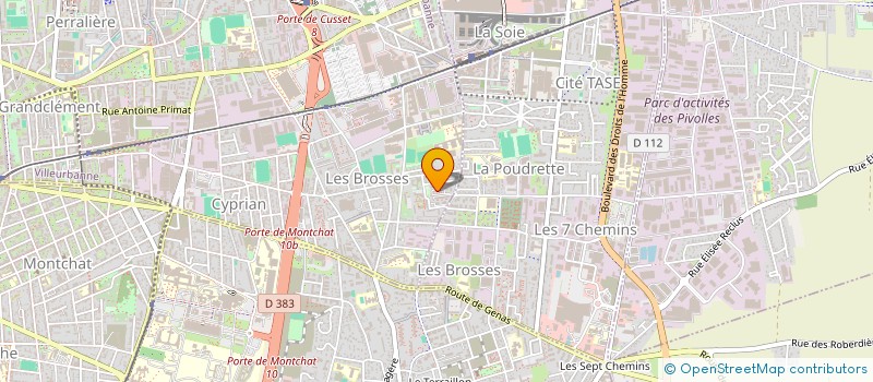 localisation de l'entreprise MADAME YUMI CHOI  VILLEURBANNE