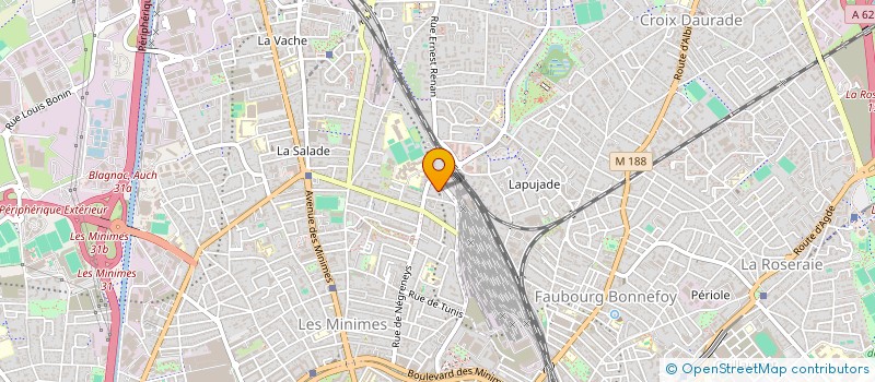 localisation de l'entreprise MADAME YUN DING à TOULOUSE