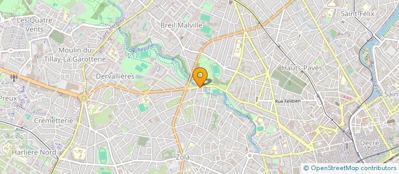 localisation de l'entreprise MADAME YUN LIU à NANTES