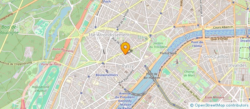 localisation de l'entreprise MADAME YUN MA  PARIS