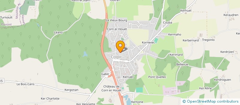 localisation de l'entreprise MADAME YUNA BELLEC--ARRIBARD  COLPO