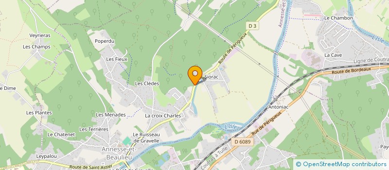 localisation de l'entreprise MADAME YUNFENG HONG  ANNESSE-ET-BEAULIEU