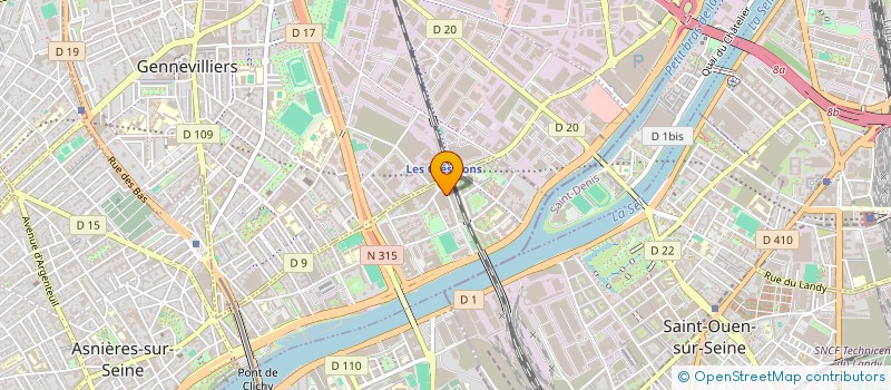 localisation de l'entreprise MADAME YUNYI SHA  ASNIERES-SUR-SEINE