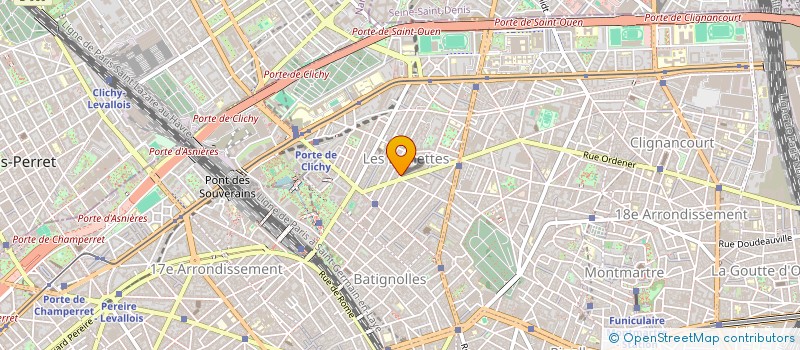 localisation de l'entreprise MADAME YUNYI ZHANG  PARIS