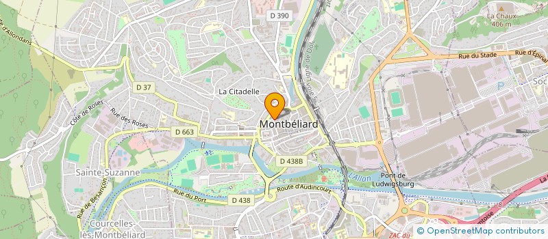 localisation de l'entreprise MADAME YUPAWAN WANNAPAK  MONTBELIARD