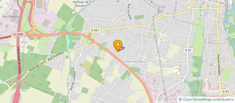localisation de l'entreprise MADAME YURDANUR KORKMAZ à VILLEMANDEUR