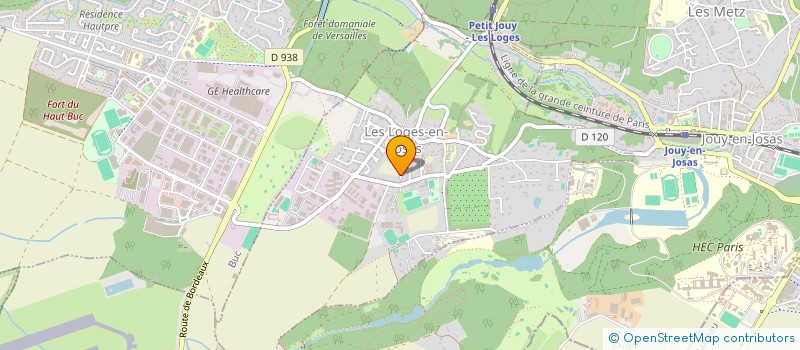 localisation de l'entreprise MADAME YURINA YORICHIKA  LES LOGES-EN-JOSAS