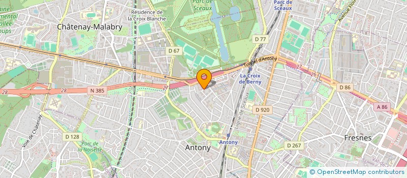 localisation de l'entreprise MADAME YUSRA SERDAROGLU AYDIN à ANTONY