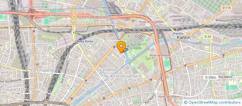 localisation de l'entreprise MADAME YUXUE CUI  MALAKOFF