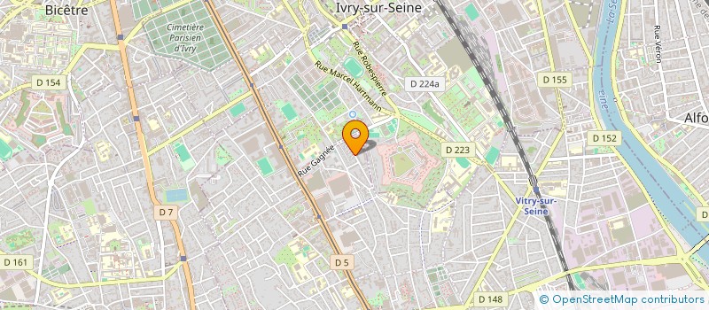 localisation de l'entreprise MADAME YUYING HUANG  VITRY-SUR-SEINE