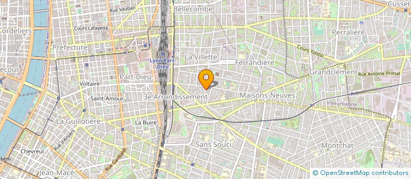 localisation de l'entreprise MADAME YUYING TAN  LYON