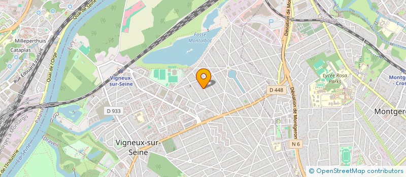 localisation de l'entreprise MADAME YVANA MATUSAN à VIGNEUX-SUR-SEINE