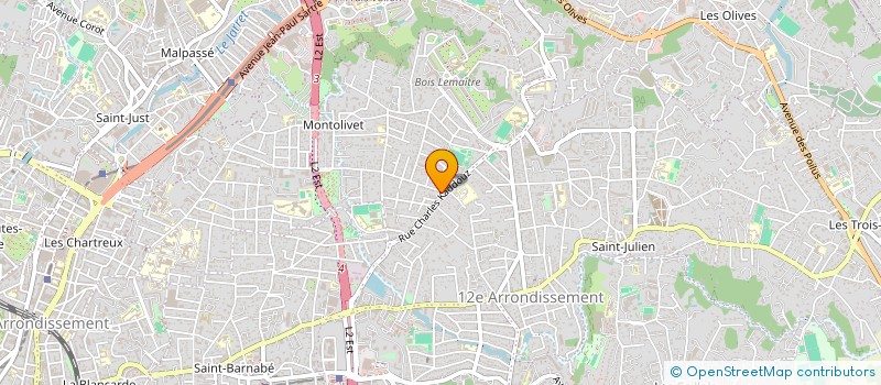 localisation de l'entreprise MADAME YVANE BRANDI à MARSEILLE