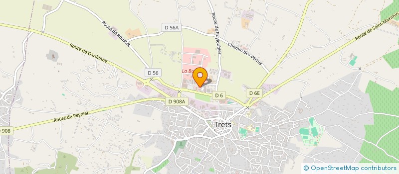 localisation de l'entreprise MADAME YVANE CHAMPEAUX à TRETS
