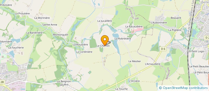 localisation de l'entreprise MADAME YVANNA AUGER à LE POIRE-SUR-VIE