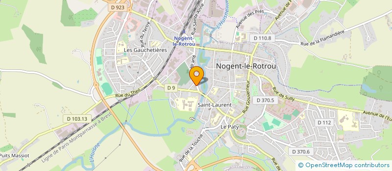 localisation de l'entreprise MADAME YVANNE MORELLI à NOGENT-LE-ROTROU