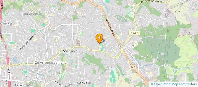 localisation de l'entreprise MADAME YVANNE WIRTH à MARSEILLE