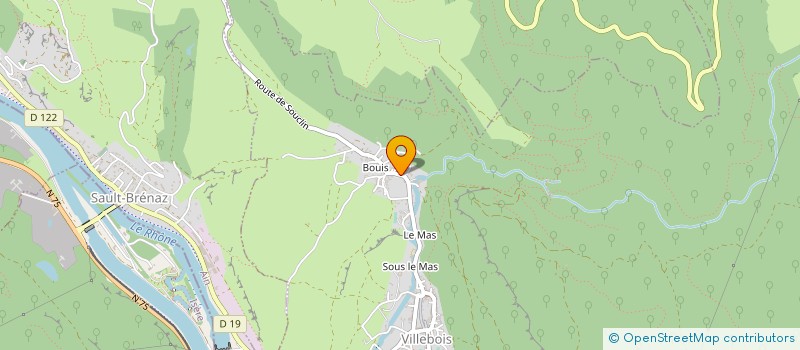 localisation de l'entreprise MADAME YVARS BREGER  VILLEBOIS