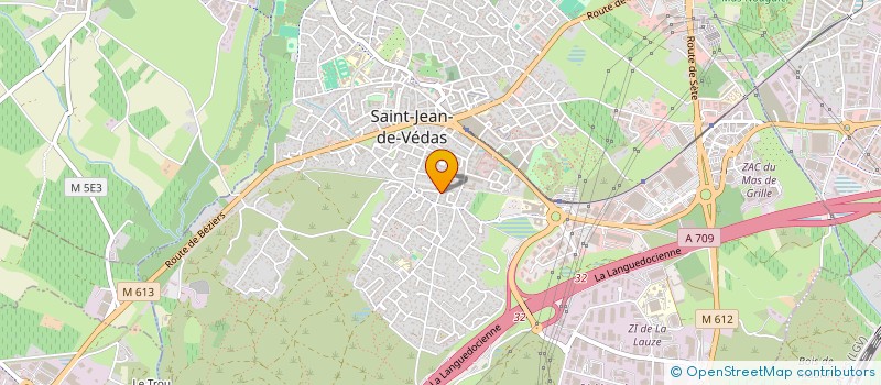 localisation de l'entreprise MADAME YVELINE ALLAIN à SAINT-JEAN-DE-VEDAS