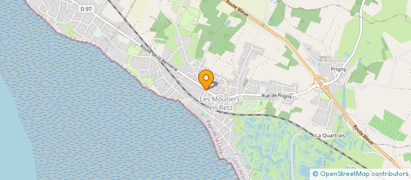 localisation de l'entreprise MADAME YVELINE DOUTEAU  LES MOUTIERS-EN-RETZ