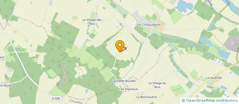 localisation de l'entreprise MADAME YVELINE JAHAN  PARCAY-SUR-VIENNE