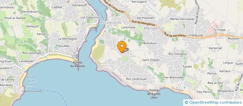 localisation de l'entreprise MADAME YVELINE LAGADEC  PLOUHINEC
