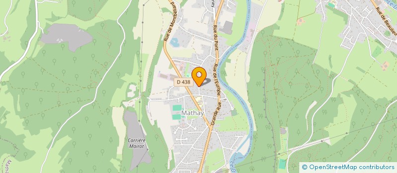 localisation de l'entreprise MADAME YVELINE LANGRAND  MATHAY