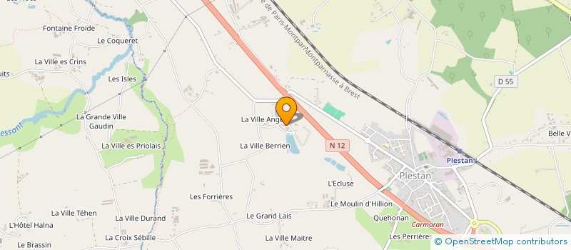 localisation de l'entreprise MADAME YVELINE MEGRET à RENNES