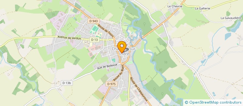 localisation de l'entreprise MADAME YVELINE ONDET à CHATILLON-SUR-INDRE