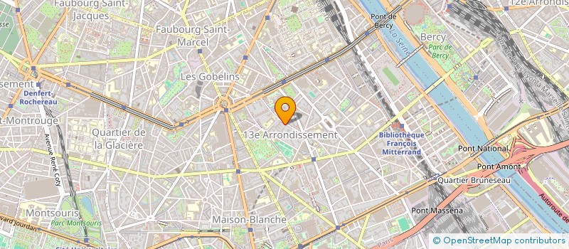 localisation de l'entreprise MADAME YVELINE SEGAL  PARIS