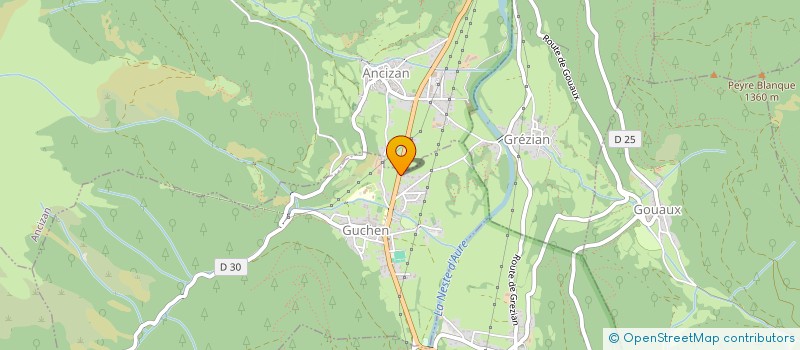 localisation de l'entreprise MADAME YVELINE TREY  GUCHEN